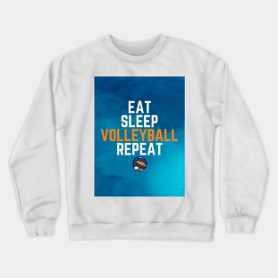 Volleyball tee shirt designs Crewneck Sweatshirt